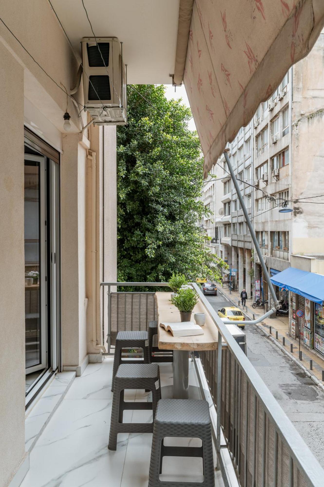 The Omonoia Modern, 3Bd Apartment アテネ エクステリア 写真